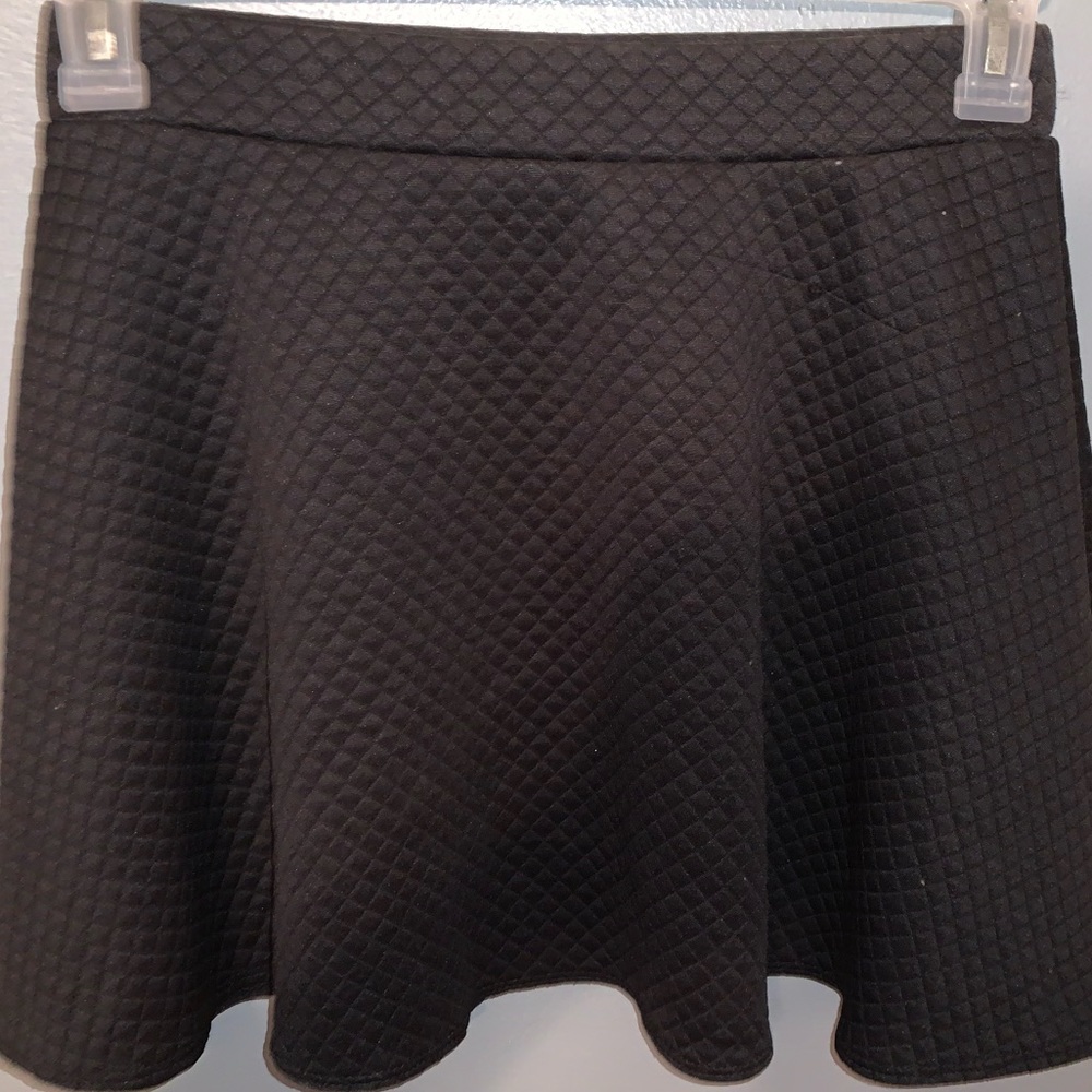 all black skirt